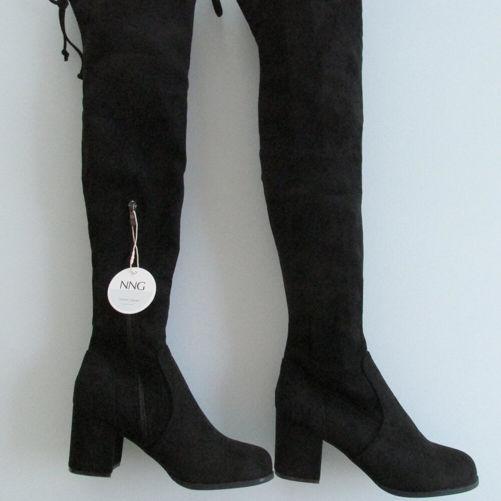 NNG (NWT) Women's Over The Knee Suede Boots Size 8 M
